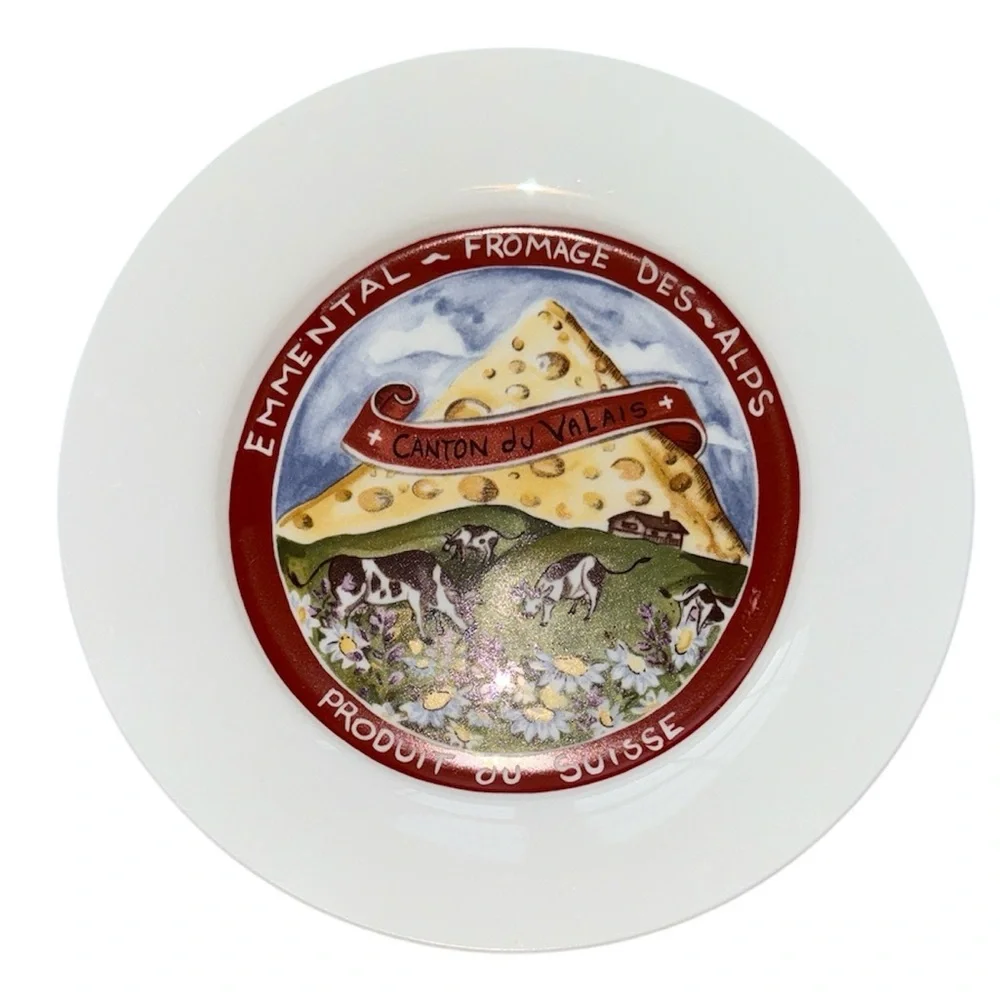 Restoration Hardware Vintage 2000 Classic Cheese Plates 7.5
